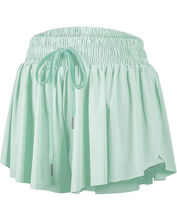 Blaosn Flowy Athletic Shorts for Women Gym Yoga Workout Running Tennis Skirt Comfy Skort Lounge C... | Amazon (US)