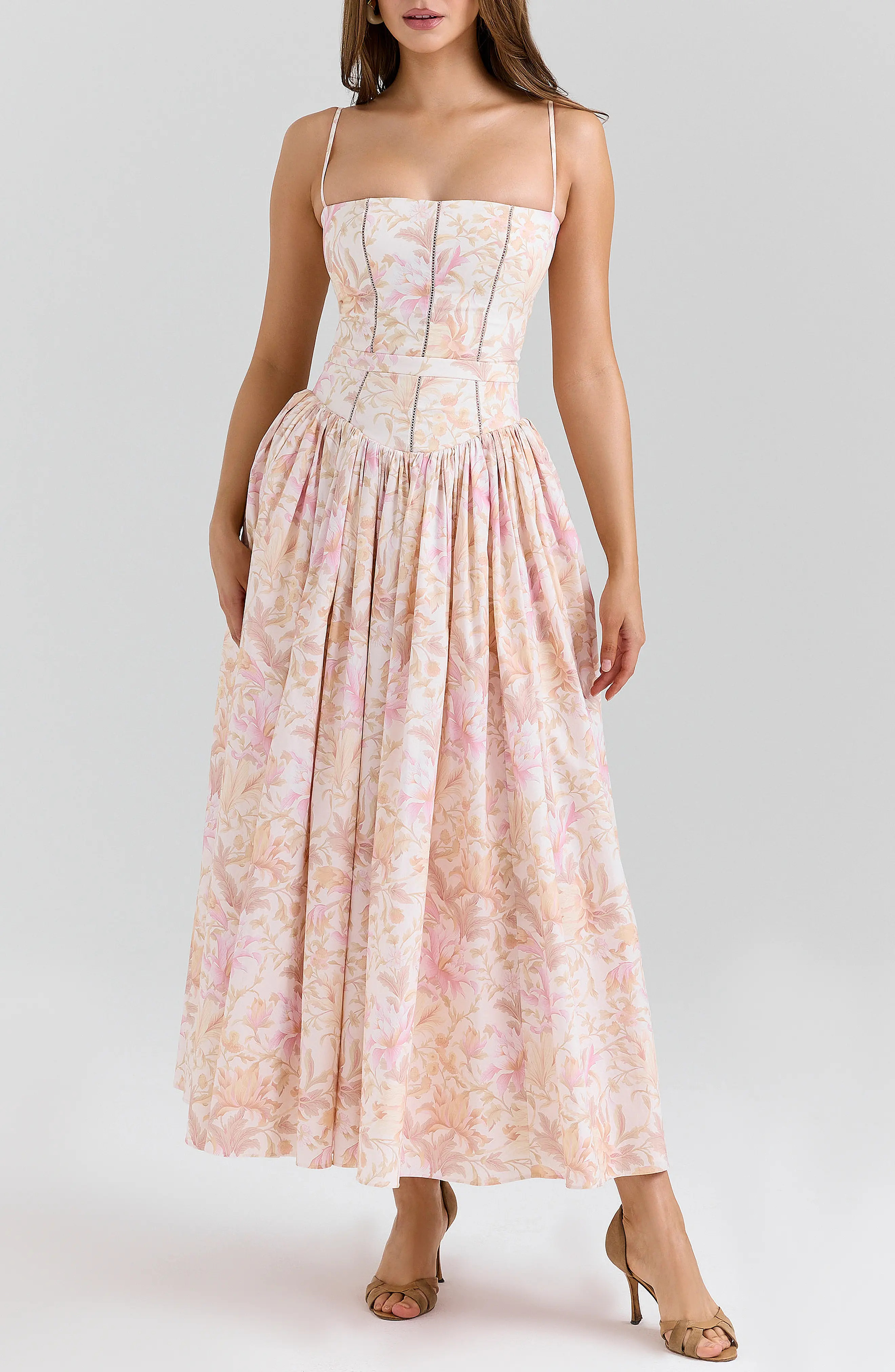 Ysabella Floral Maxi Sundress (Women) | Nordstrom | Nordstrom