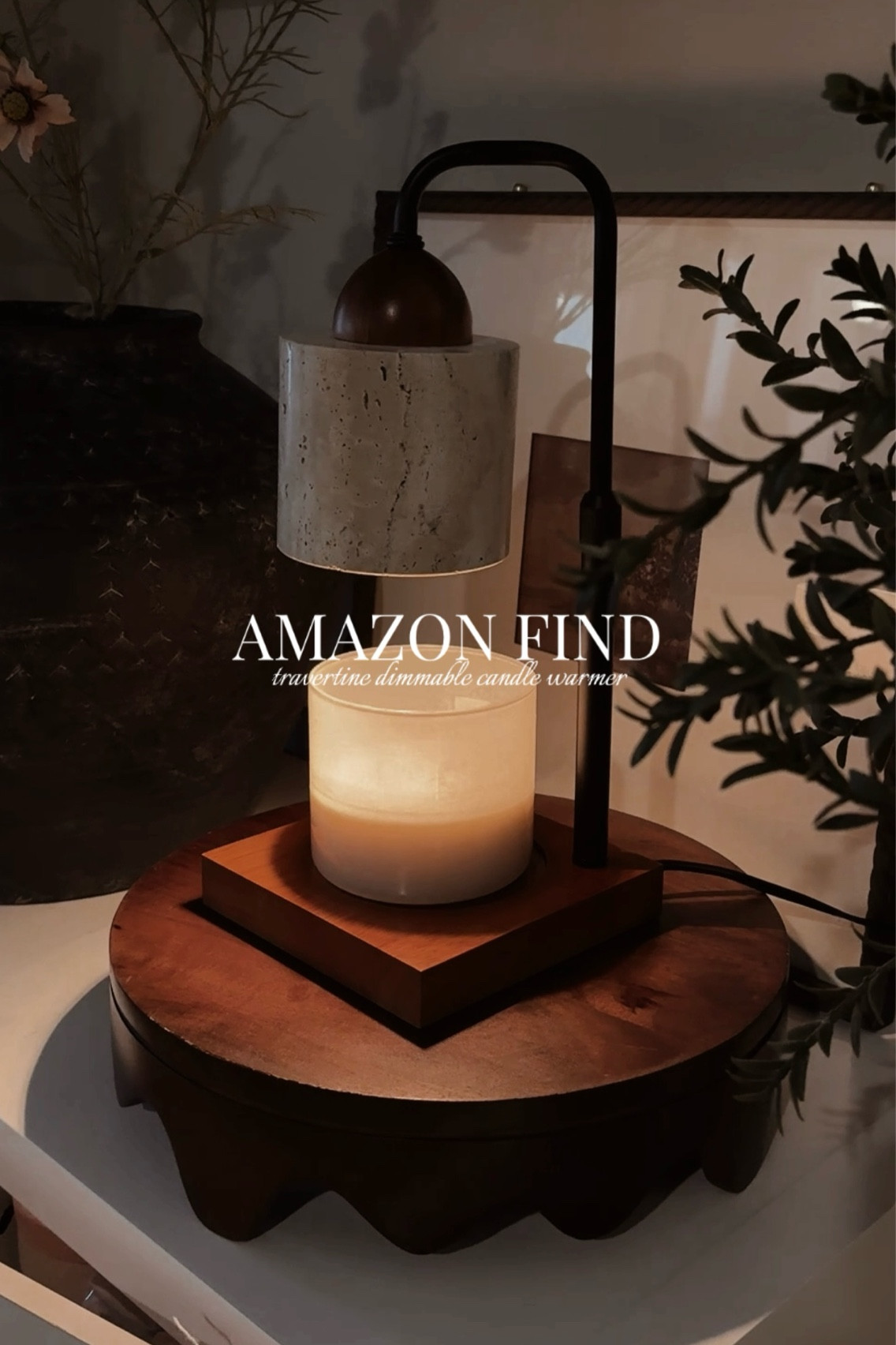 Travertine Candle Warmer from Amazon #home #homedecor #amazon #amazonfinds 

#LTKHome #LTKFindsUnder50 #LTKStyleTip