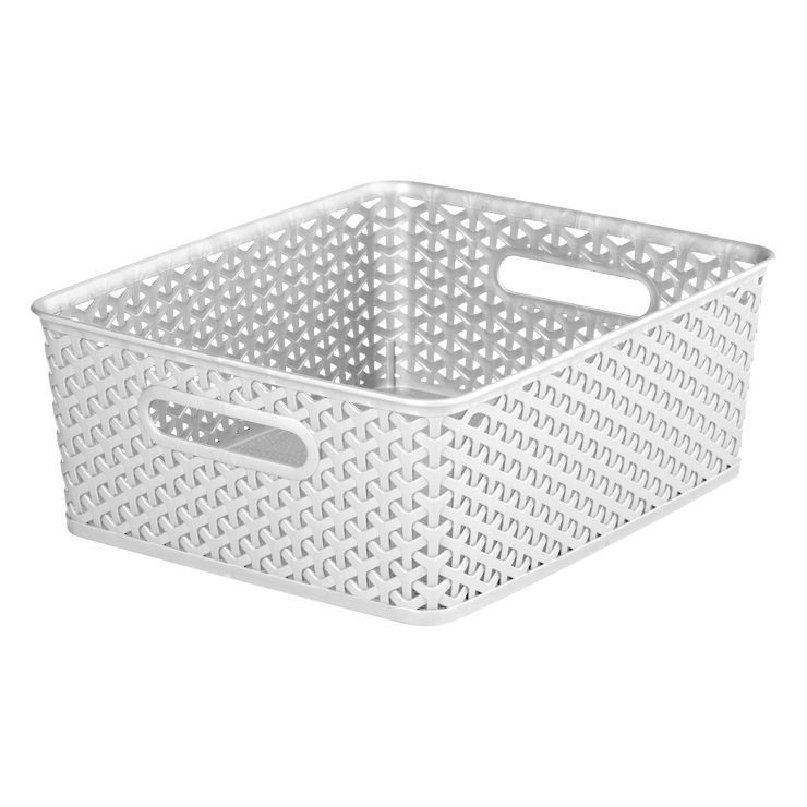 Y-Weave Medium Decorative Storage Basket - Room Essentials™ | Target