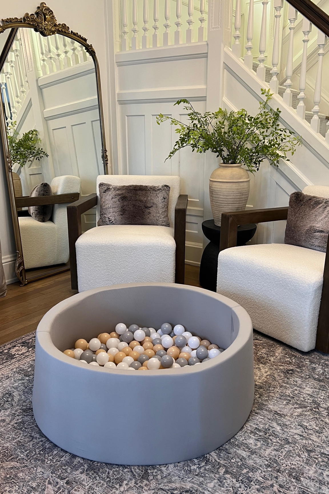 Foyer decor but add ball pit 😅

#LTKhome #LTKbaby #LTKGiftGuide