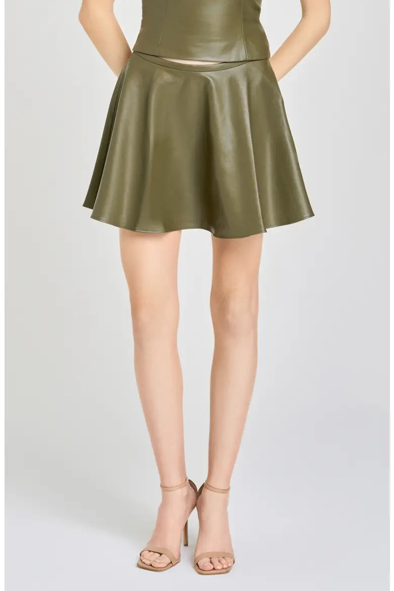Veronica Faux Leather Miniskirt (Women) | Nordstrom | Nordstrom