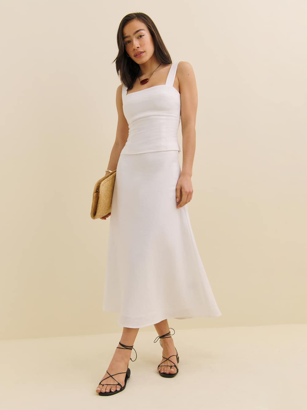 Ivy Linen Skirt | Reformation (Global)