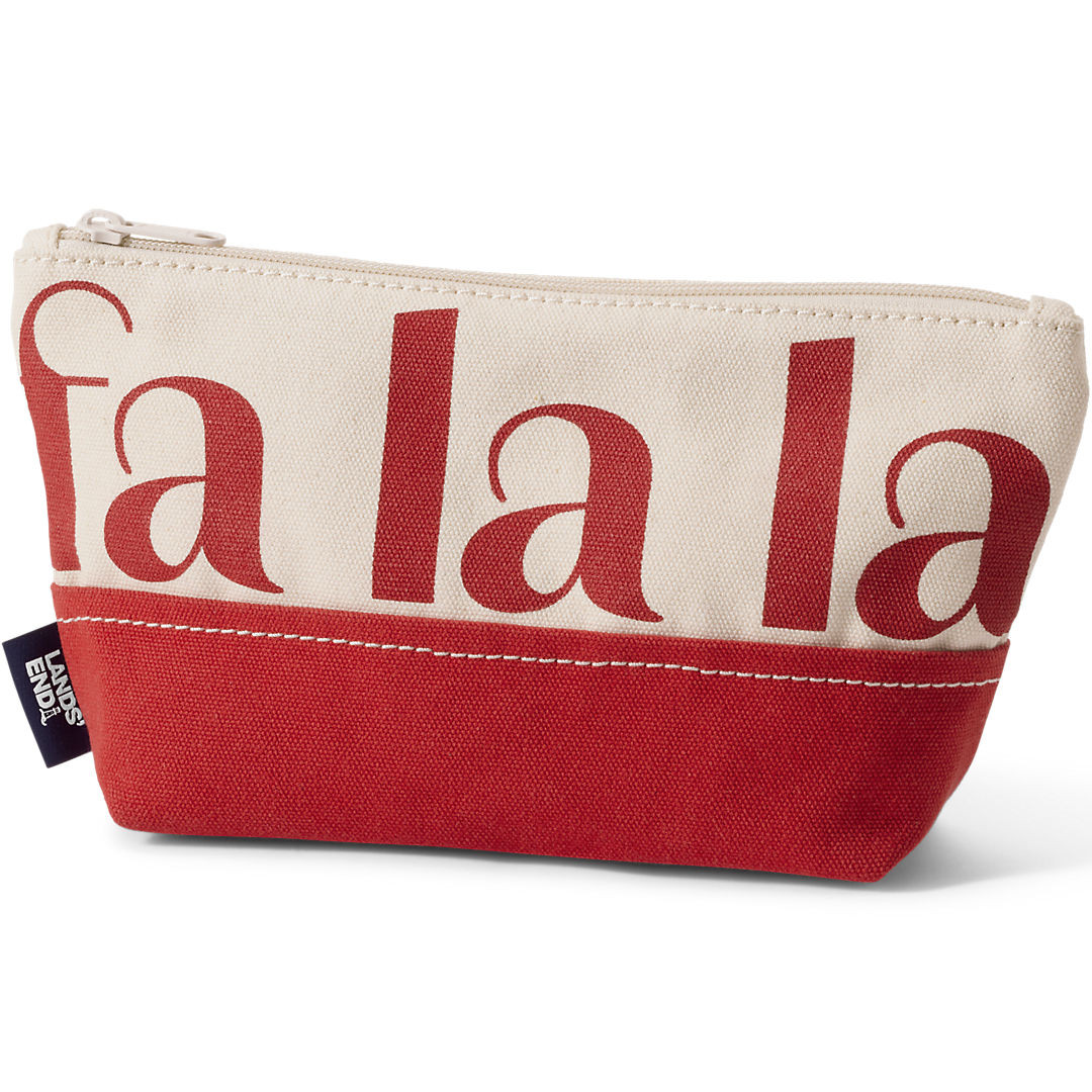Zipper Canvas Pouch | Lands' End (US)