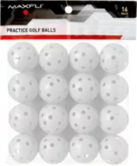 Maxfli Plastic Practice Balls - 16-Pack | Golf Galaxy