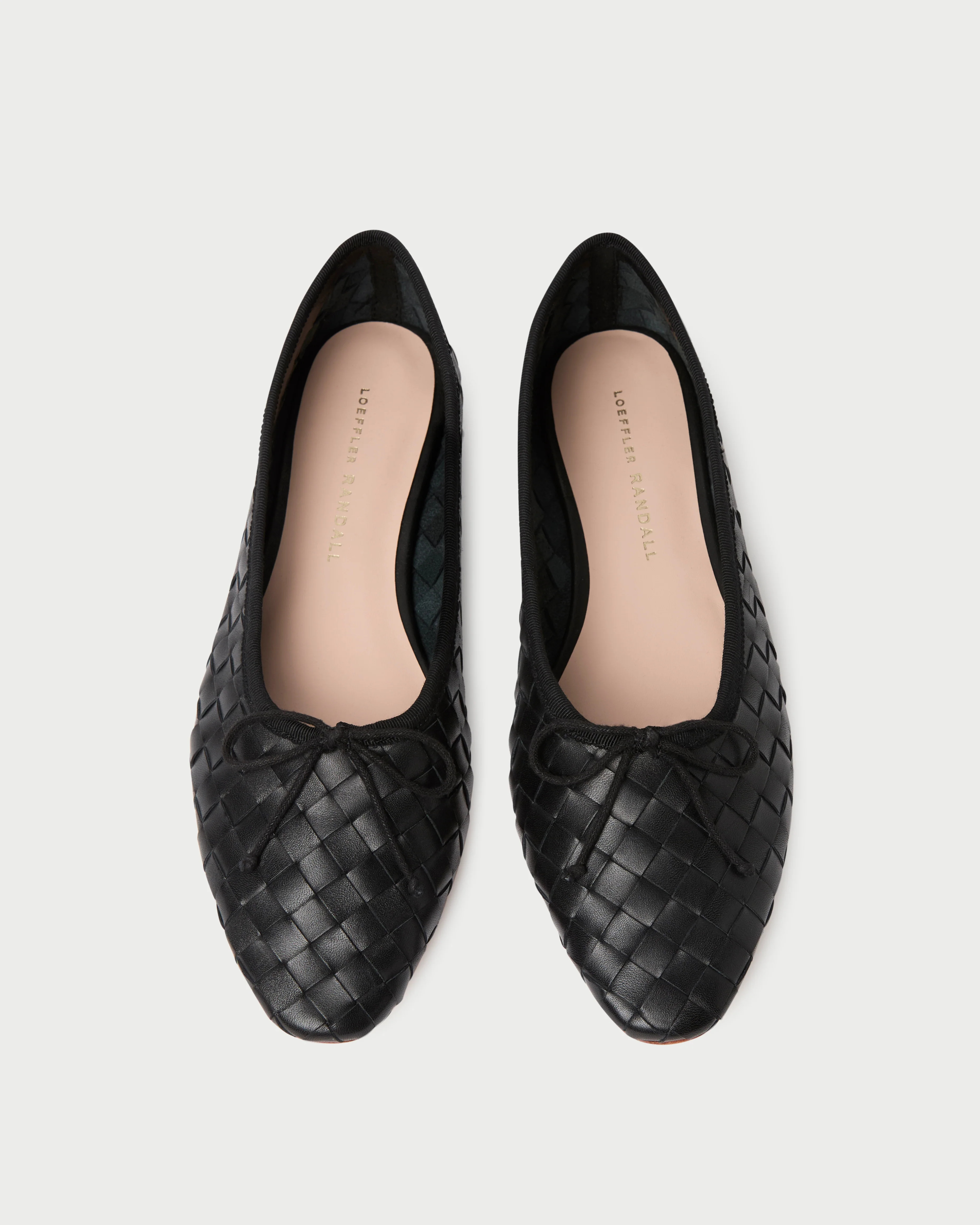 Landry Black Woven Ballet Flat | Loeffler Randall