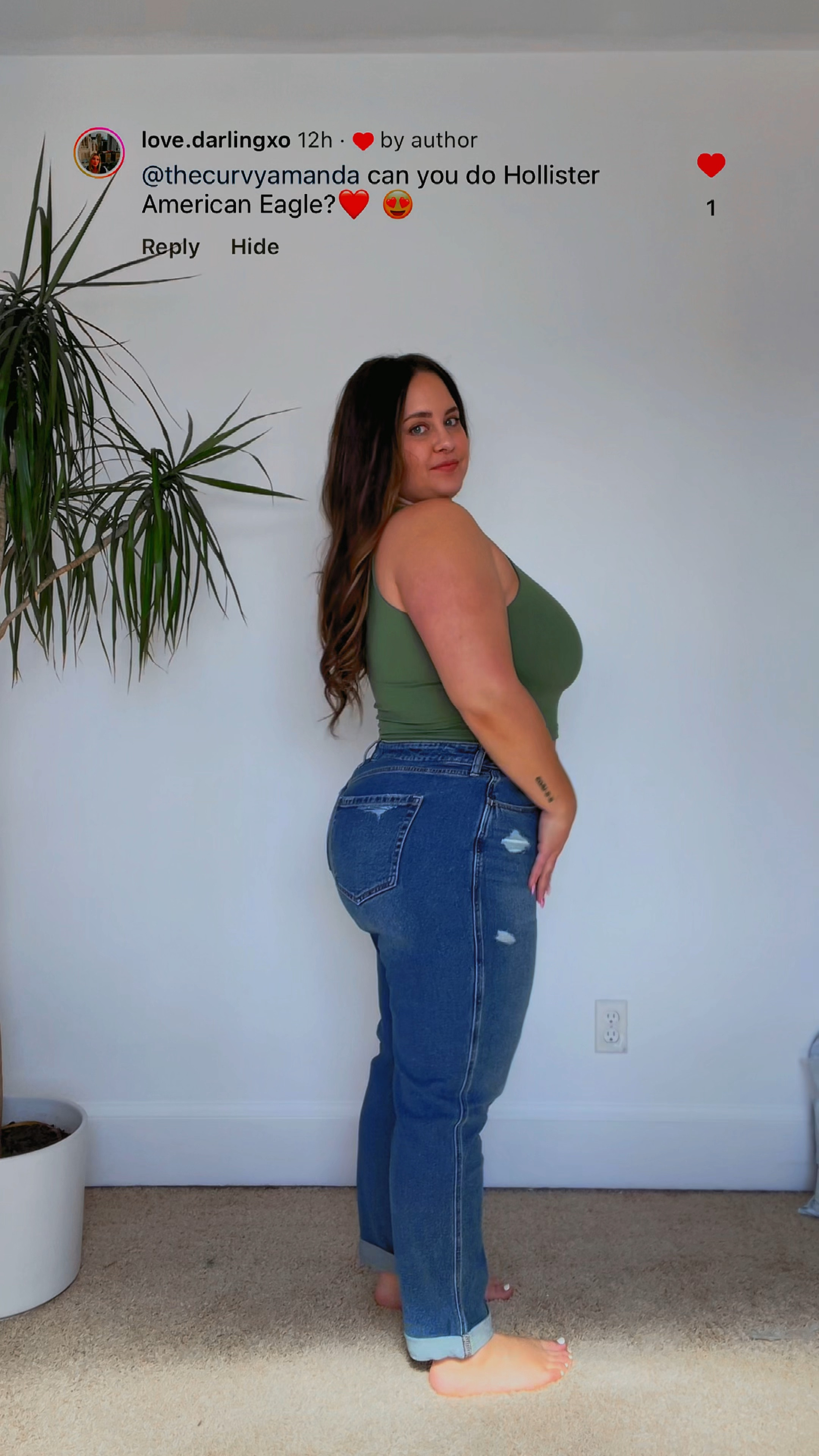 Rating Hollister Jeans as a curvy midsize size 12-16! 

I’m 5’2”, 230 lbs approx. and normally. 

PAIR 1: this pair is NOT a curvy style. They do have some stretch and are a nice thick denim, I love the quality but they are a bit tight in the hips. I can’t tell if they are going to relax with wear or not so I’m not sure if I’ll keep them. I’m in a size 16 SHORT. 

Pair 2: I LOVE THIS PAIR. They are a curvy mom jean and they fit perfectly! They are a nice thick denim with some structure, but room in the hips and no waist gap! Perfect high rise also! I’m in a size 16 regular. 

Pair 3: another baggy jean style that fits even tighter than the first pair. Typically that is the case with lighter washes in my experience. 

Pair 4: these are my first ever “dad jean” and I LOVE them? They have a nice relaxed fit, feel like Abercrombie quality… but I did dock one point because they are a touchhhh too loose in the crotch. Can’t tell if it’s the rise being too high or just the relaxed style. I still love them and I’m still keeping them. May even order other washes. I’m in a size 16 regular! 

Follow for more midsize outfit ideas and reviews! 

#jeans #curvyjeans #denim #LTKcurves #size14 #size16 #affordablefashion 

#LTKplussize #LTKmidsize