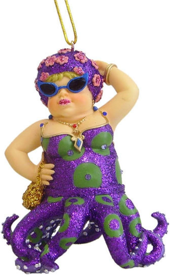 December Diamonds Miss Fran III Octopus Mermaid Christmas Ornament 5590379 | Amazon (US)
