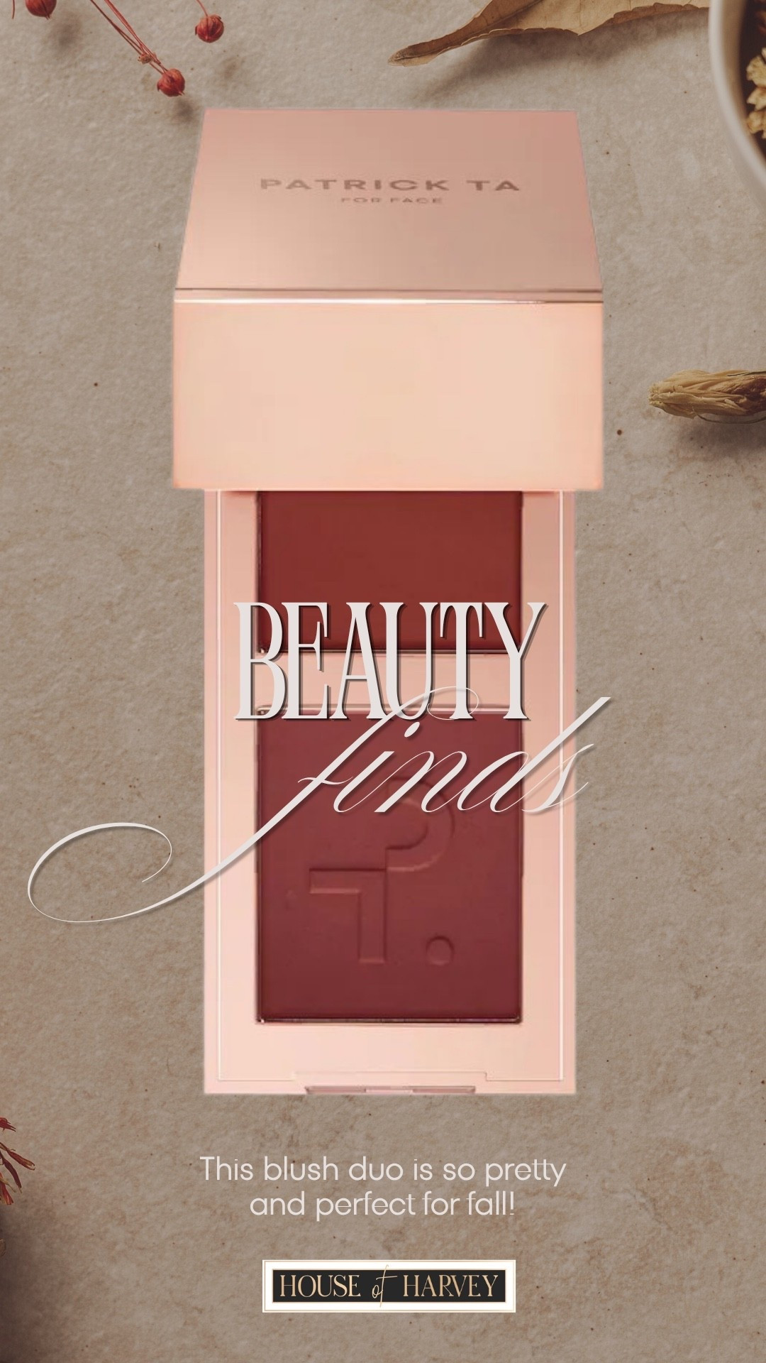BEAUTY FINDS—this blush duo is so pretty! I love the darker tone for the fall season. I love anything from Patrick Ta! Linked ⬆️

#ltkcreator #ltkfinds #ltkwatchnow #patrickta #sephora #sephorafinds #makeup #beauty
