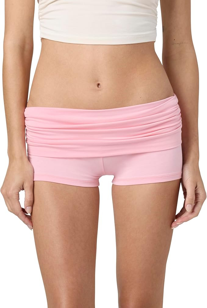 florence by mills Women's Softie Cotton Collection Foldover Shortie | Amazon (US)