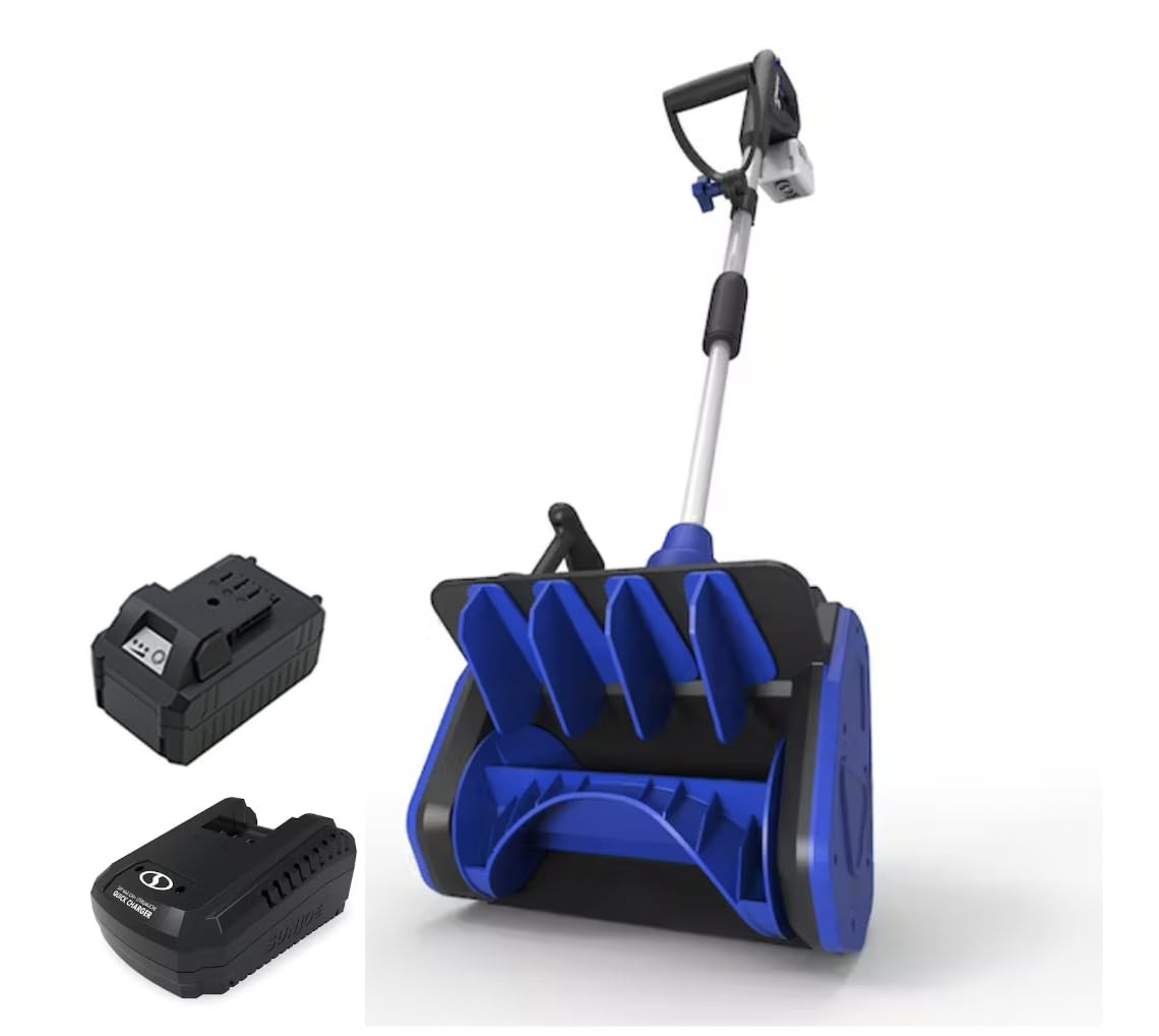 Snow Joe 24V-SS13.5-XR-SJB | Cordless Battery Snow Shovel Kit | 13.5 Inch | 24-Volt | W/ 5.0-Ah B... | Amazon (US)