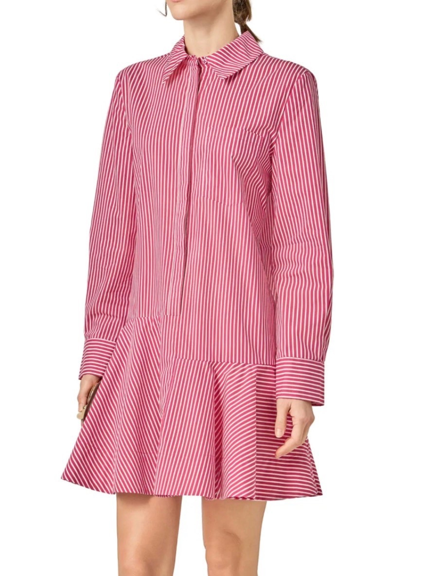 Stripe shirt dress
Dress


#LTKSeasonal #LTKstyletip