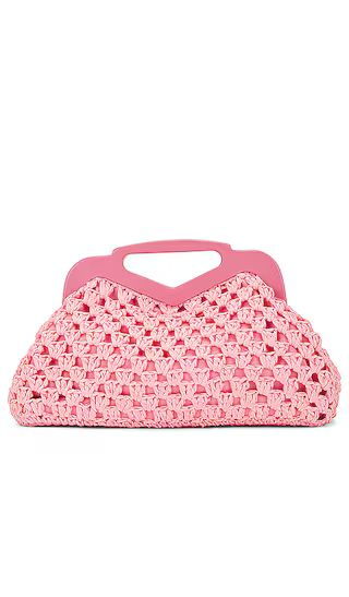 Nadiya Crochet Clutch in Coral | Revolve Clothing (Global)