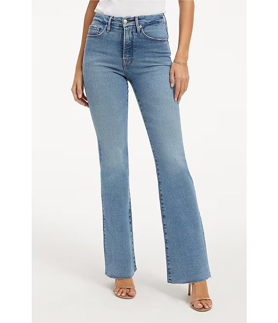 Good American Good Classic Bootcut High Rise Jeans | Dillard's | Dillard's