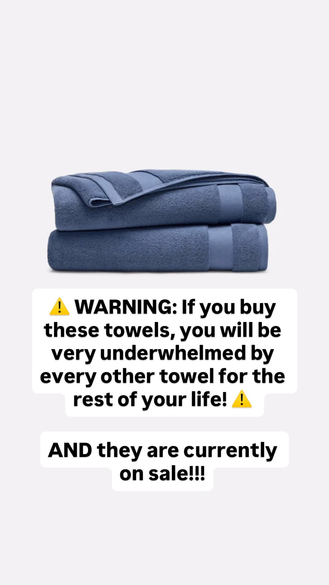 These really are the BEST towels! (And I love that they are on sale)

Just be forewarned: once you buy these, nothing else will live up to them. 

#LTKHome #LTKSaleAlert