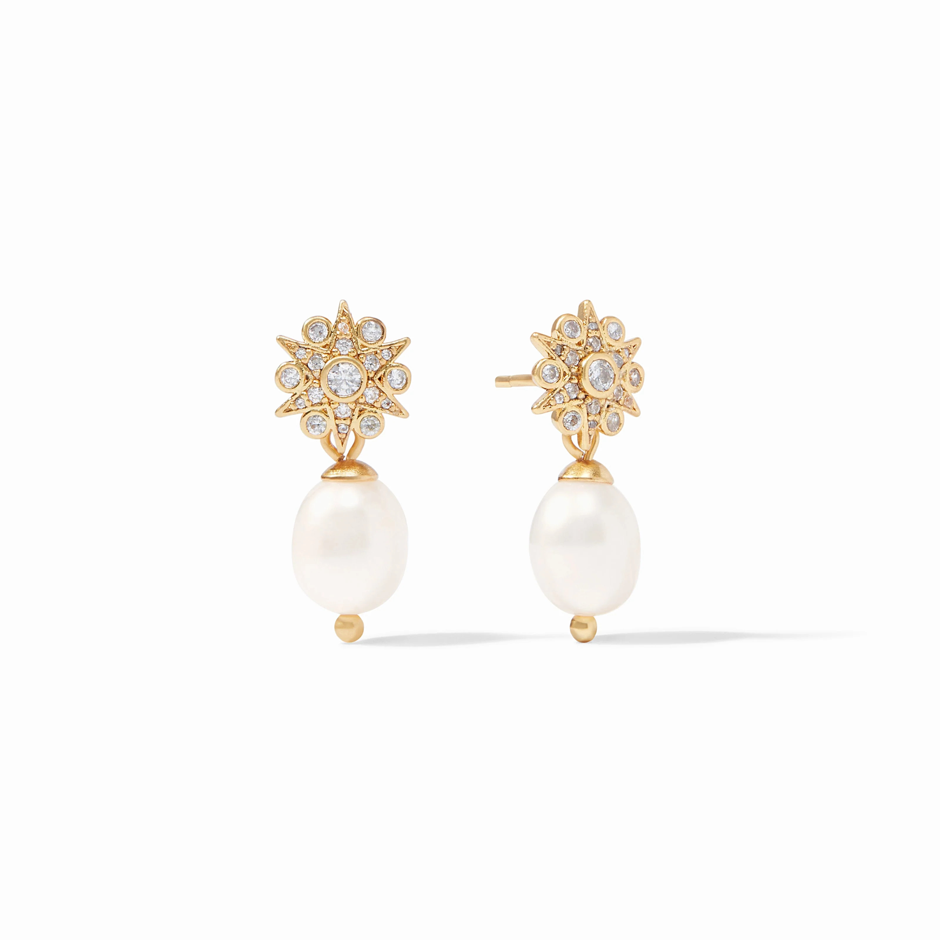Celeste Demi Pearl Drop Earrings | Julie Vos | Julie Vos