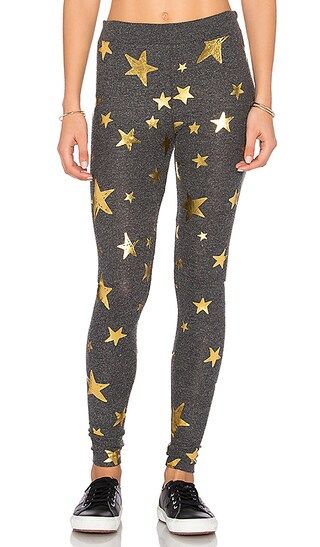 Chaser Starry Night Legging in Black | Revolve Clothing