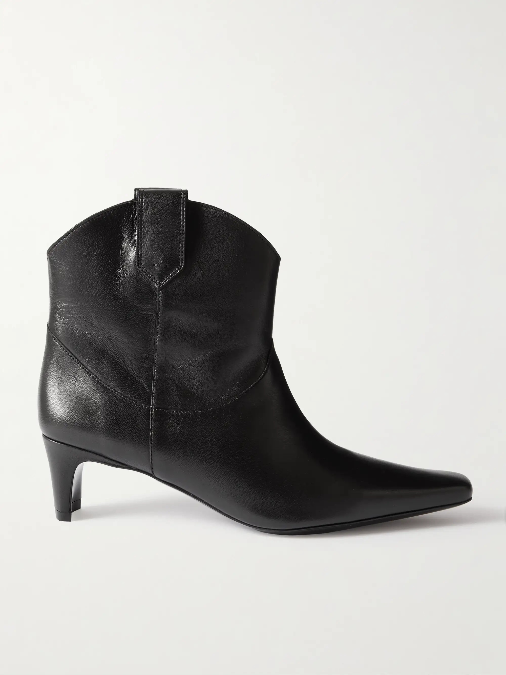 Western Wally leather ankle boots | NET-A-PORTER (US)