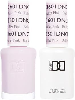DND Gel Polish Set - 1 each of Pink Gel Polish and Pink Nail Polish, 601 Ballet Pink, 0.5 Fl Oz | Amazon (US)