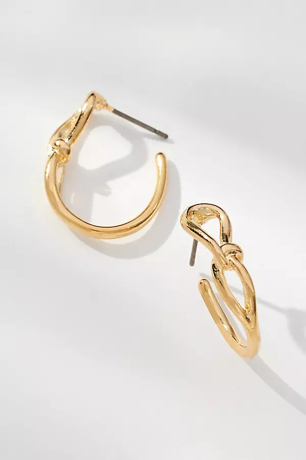 Looped Mini Hoop Earrings | Anthropologie (US)