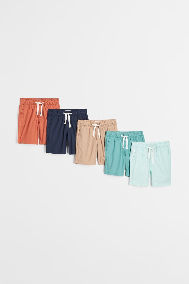5-pack Cotton Shorts | H&M (US)