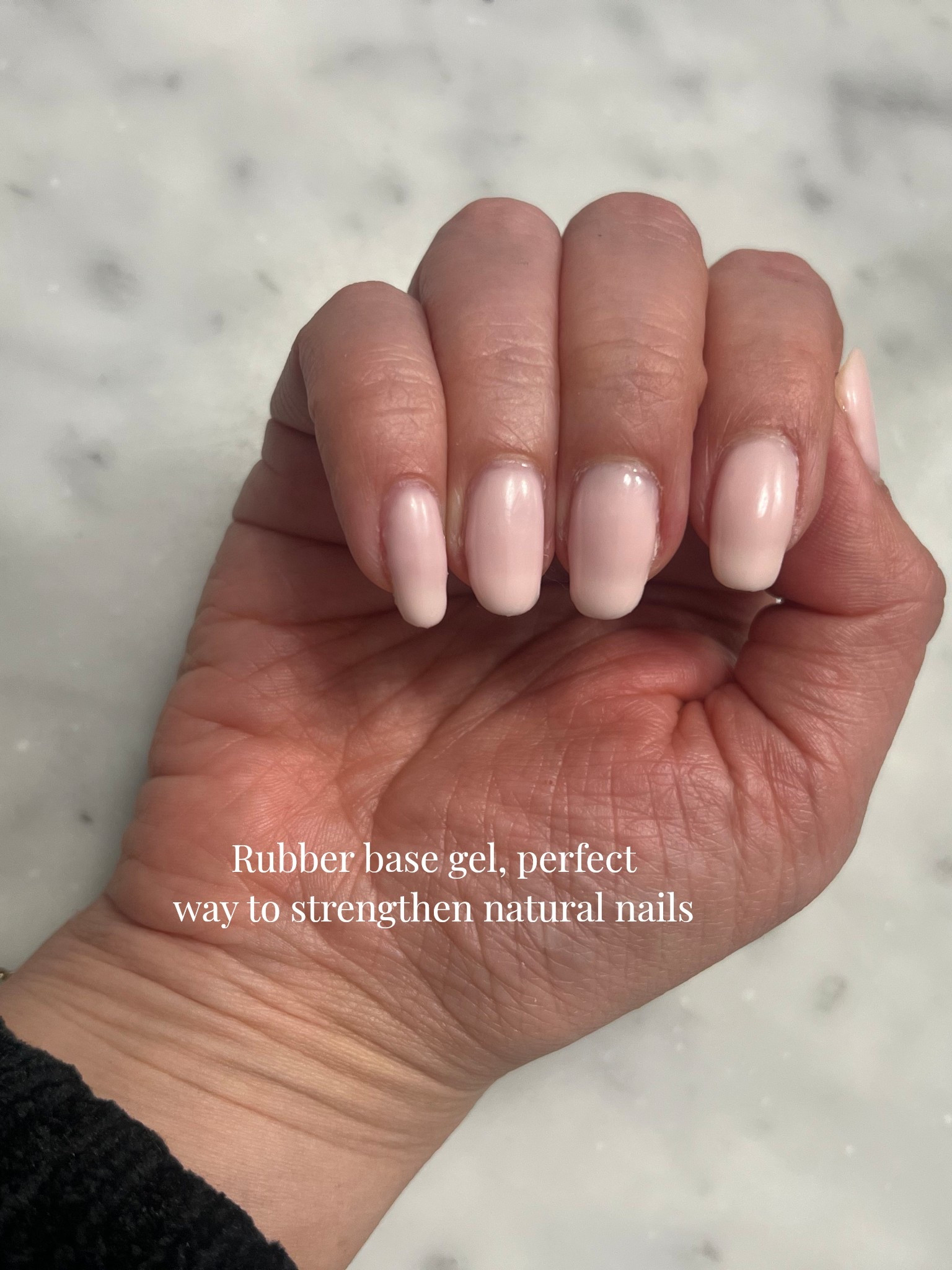 My natural nails had gotten so long and I wanted them to last without breaking. 

I’ve heard amazing things about rubber base gel for strengthening natural nails. 

This product did not disappoint. I’m really happy with how they turned out. This set is so affordable too! 