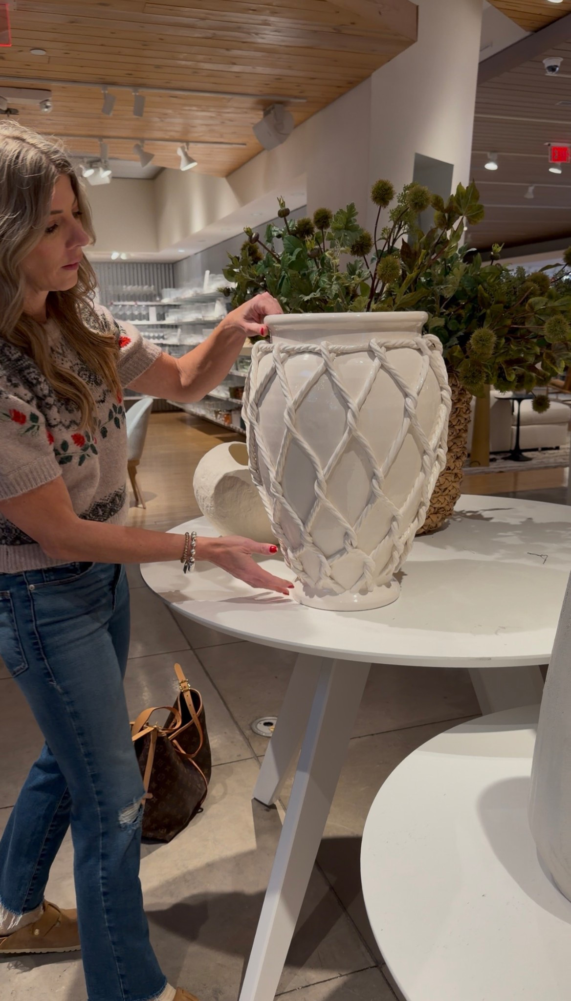This oversized base is perfect for spring. It comes in two different sizes and it’s on clearance right now. Grab it while it’s 55% off, home decor from Crate & Barrel on sale.

#LTKHome #LTKSaleAlert
