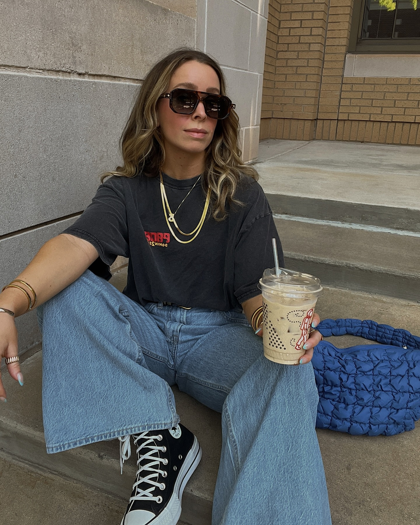 Wanna get dressed up, grab a coffee and take pics on a random staircase? 📸🖤✨

#ootd #casualstyle #streetstyle #petitefashion #summerfashion #springfashion #outfitidea

#LTKStyleTip #LTKPetite #LTKSeasonal