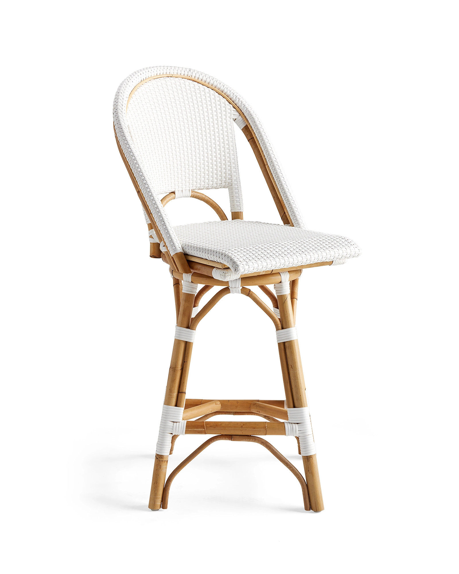 Riviera Rattan Bar & Counter Stools | Serena and Lily