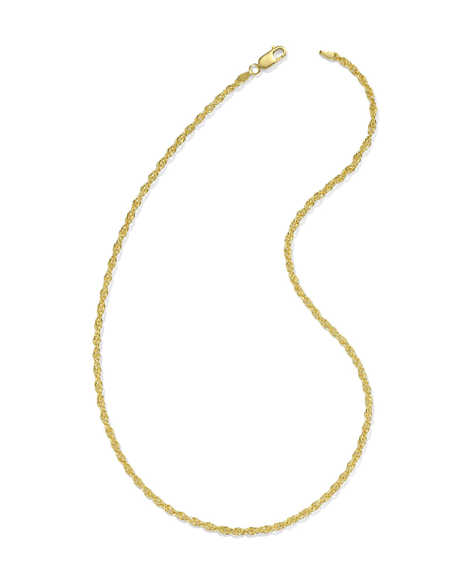Kendra Scott Ryan 20" Rope Chain Necklace in 18k Gold Vermeil | Metal | Kendra Scott