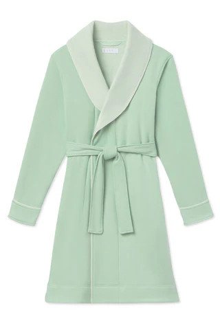 Cozy Robe in Parisian Green | Lake Pajamas