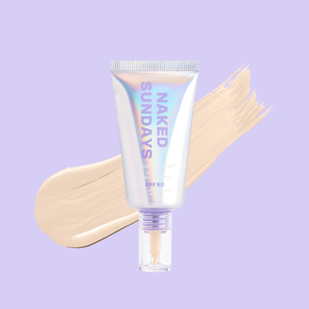 BeautyScreen SPF50 Peptide Foundation Tint - 1 Fair Neutral | Naked Sundays (US)