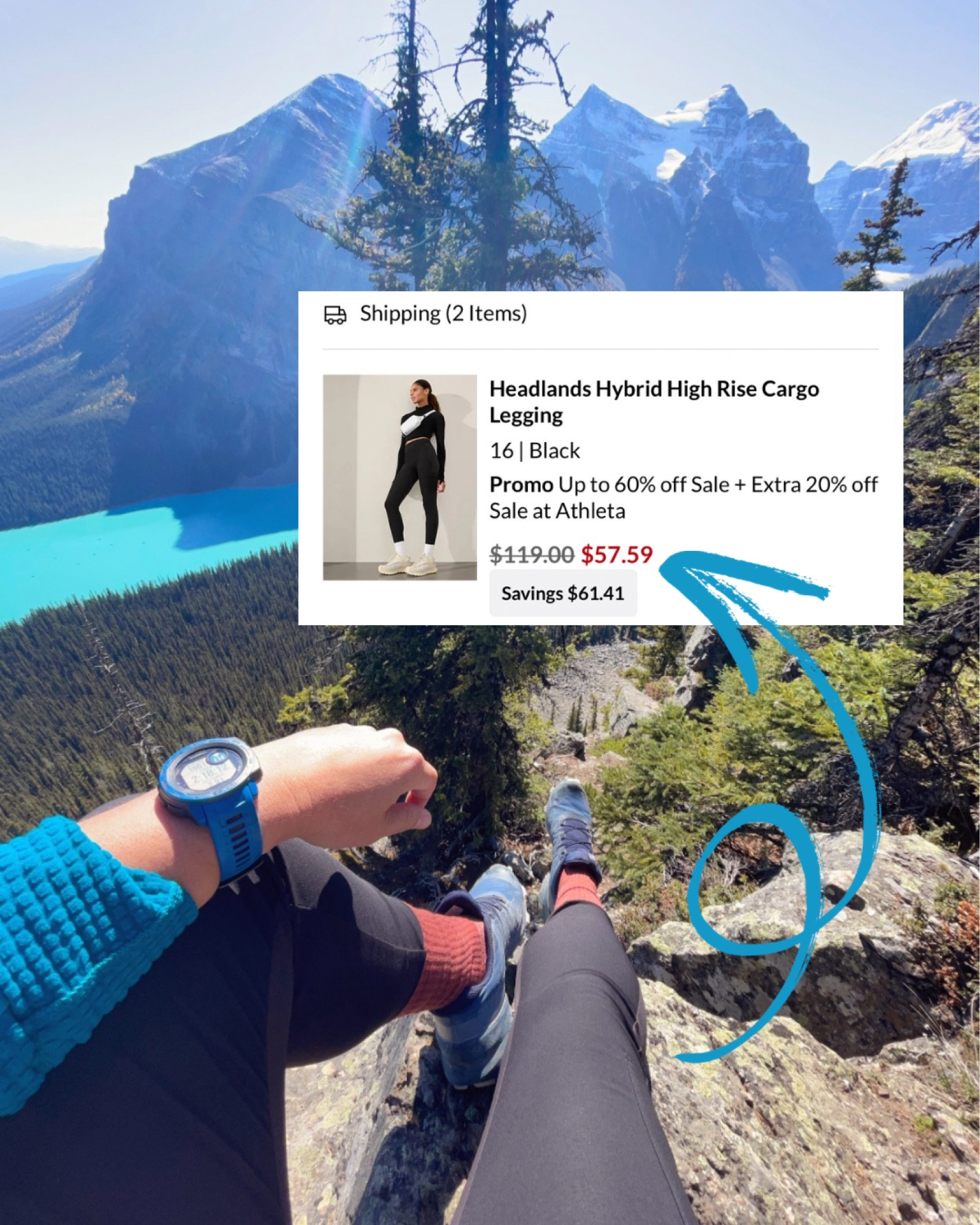 This sale is crazy! These pants are usually over $100. I’ve worn them out on the trail all day and then right to a fairly dressy dinner, just a change of shoes and add a nicer jacket and you’re good to go. I’ve slid down rocks, slipped in mud, and comfortably hiked many miles without chaffing. These are the adventure pants you’re looking for and they’re only on sale through the weekend. 