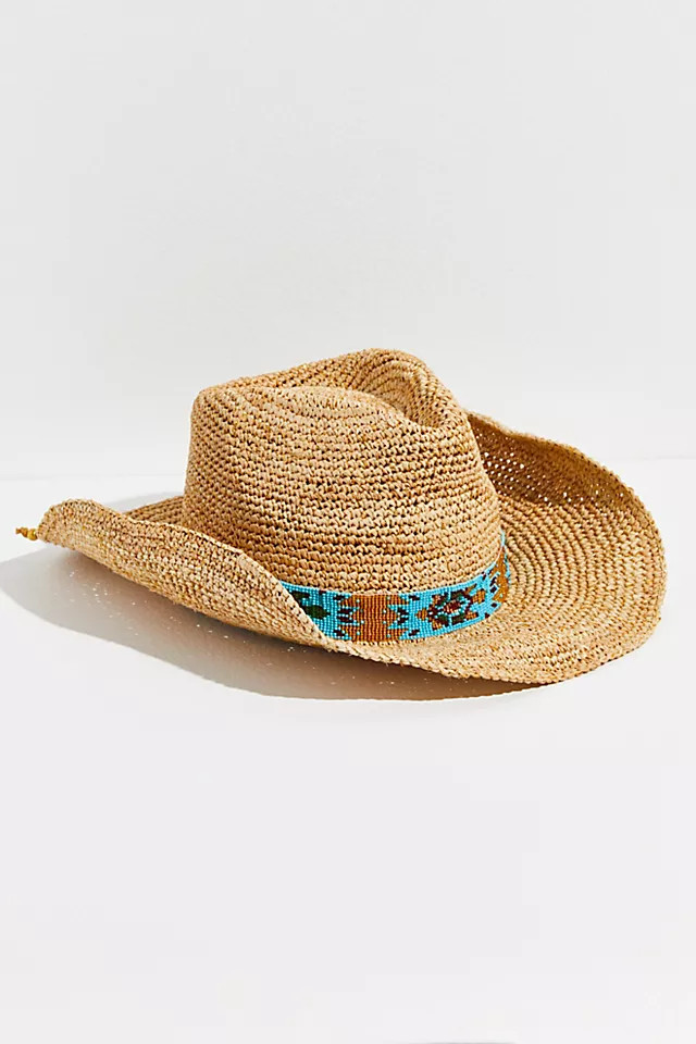 Mazatlan Straw Cowboy Hat | Free People (Global - UK&FR Excluded)