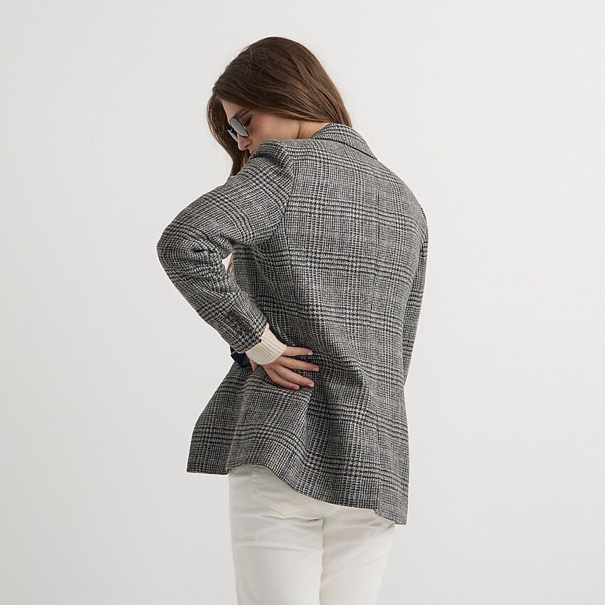 Willa blazer in houndstooth wool | J. Crew US