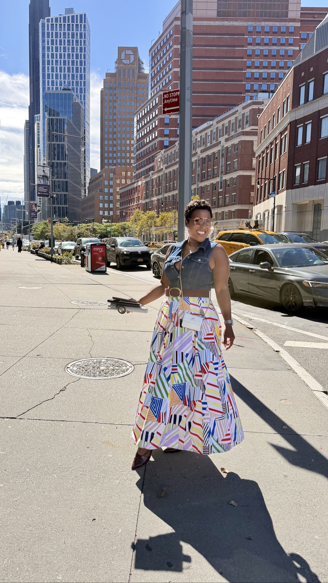 First day of CultureCon for its museum chic theme wearing this maxi skirt in size 6 a belt in the color for fall season and peplum denim vest in size M

#LTKootd #LTKOver40 #LTKSeasonal