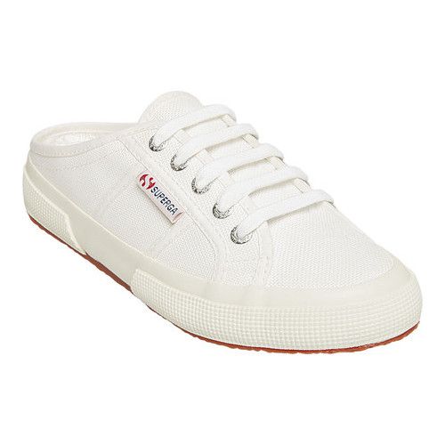 Superga 2402 Slip On Lace-Up Mule Sneaker (Women's) | Walmart (US)