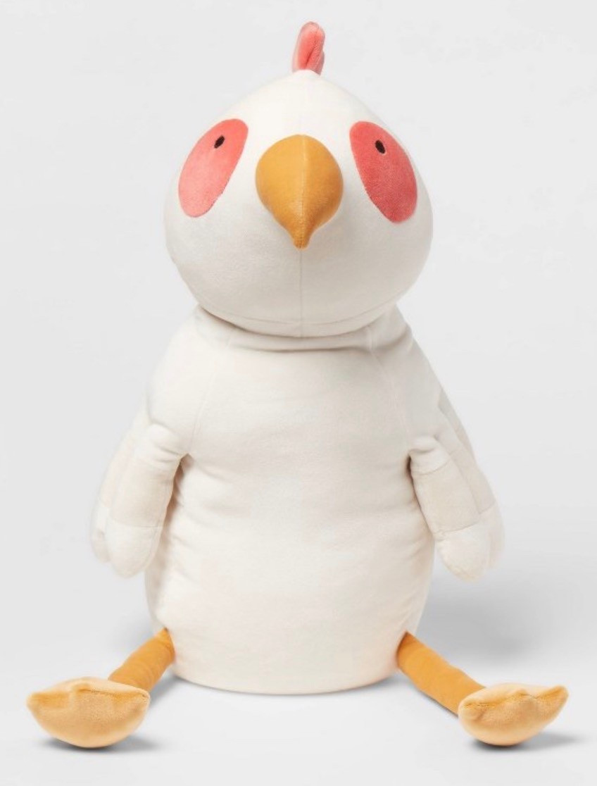 Why wouldn’t you buy this large weighted chicken throw pillow????

#LTKKids #LTKSaleAlert #LTKMothersDay