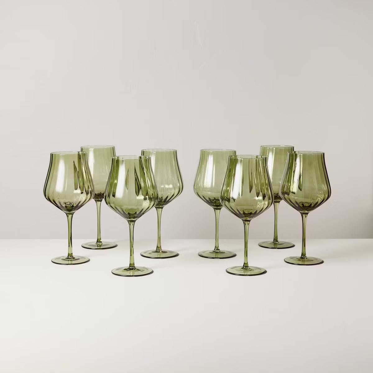 Set of 8 20oz Wine Glasses - Hearth & Hand™ with Magnolia | Target