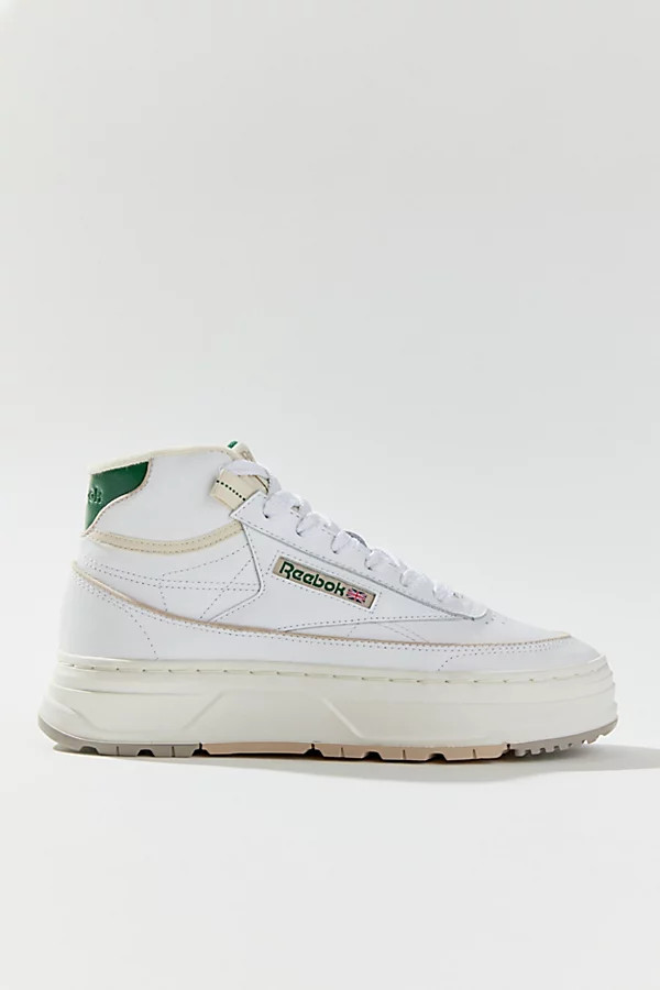 Reebok Club C Geo Mid Sneaker | Urban Outfitters (US and RoW)