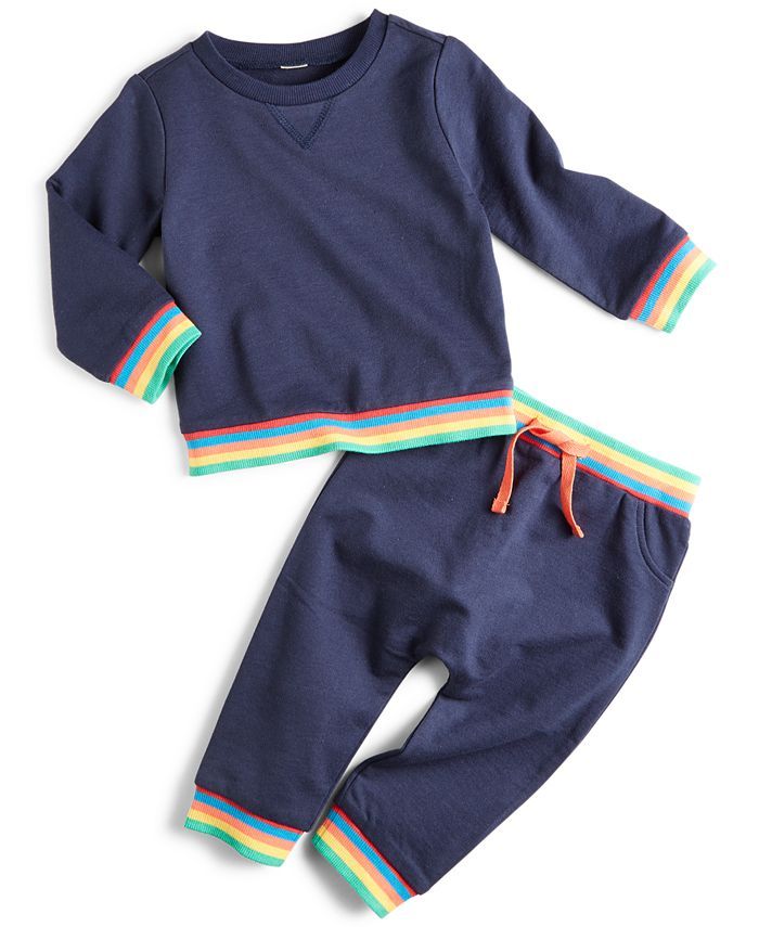 First Impressions Baby Boys French Terry Sweatshirt & Joggers, Created for Macy's  & Reviews - Se... | Macys (US)