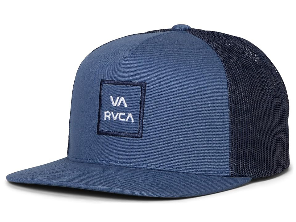 RVCA Va All The Way Trucker Men's Caps Vintage Navy, Polyester | Zappos