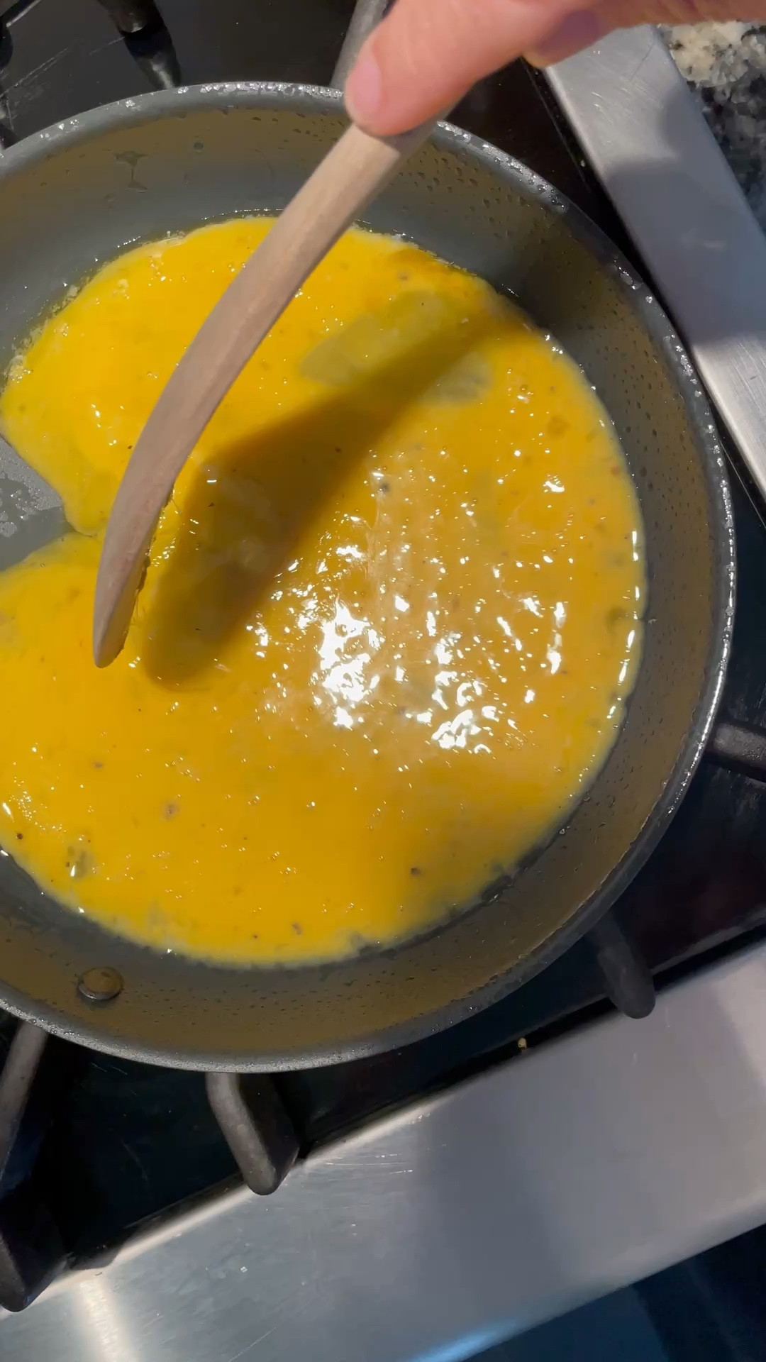 Loving loving my Misen nonstick (no harmful chemicals) pan!!! Best nonstick I have ever used with eggs!  So much more eggs now make it to my plate
|
#arebelinprada #nonstick #nonstickpan #cook #kitchen 

#LTKfoodie #LTKHome