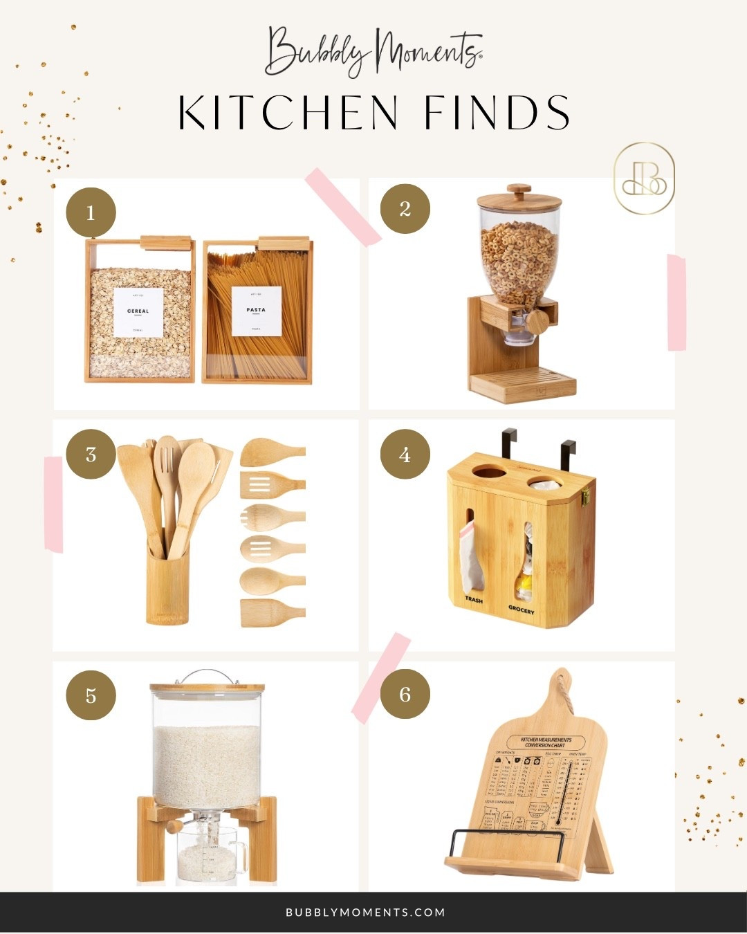 Transform your kitchen into a warm, organized, aesthetic space with these curated neutral kitchen finds 🤍✨ Perfect for anyone who loves clean countertops, natural textures, space-saving designs, and functional pieces that also look beautiful on display. This roundup features cozy, minimalist, neutral-toned essentials that elevate your cooking space, simplify daily routines, and bring style + order to every corner. Whether you’re upgrading your pantry, refreshing your countertop setup, restyling your shelves, or searching for new kitchen organization ideas, these picks blend practicality with modern charm. Tap to shop, save for later, and build your dream kitchen one little upgrade at a time 🤎🌿 #KitchenFinds #LTKHome #LTKKitchen #KitchenInspo #HomeOrganization #NeutralHome #KitchenAesthetic #AmazonHome #EcoHome #BambooKitchen #PantryOrganization #MinimalistHome #KitchenFavorites #HomeEssentials #KitchenUpgrade #OrganizationInspo #KitchenGoals #SmallSpaceLiving #LTKSale #LTKUnder50 #LTKUnder100 #CookingEssentials #AestheticHome #CleanKitchen #HomeRefresh #StorageSolutions #KitchenDecor #HomeStyle #InMyKitchen #ShopLTK #LTKBestSellers

#LTKFindsUnder100 #LTKHome #LTKFindsUnder50