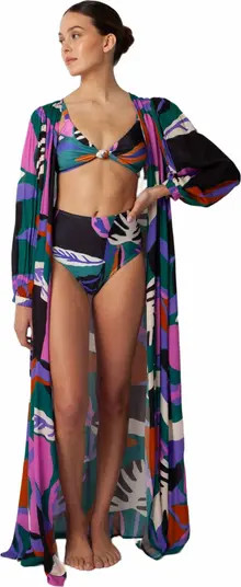 Villa Fresca Serena Cover Up in Solar at Nordstrom, Size Large | Nordstrom