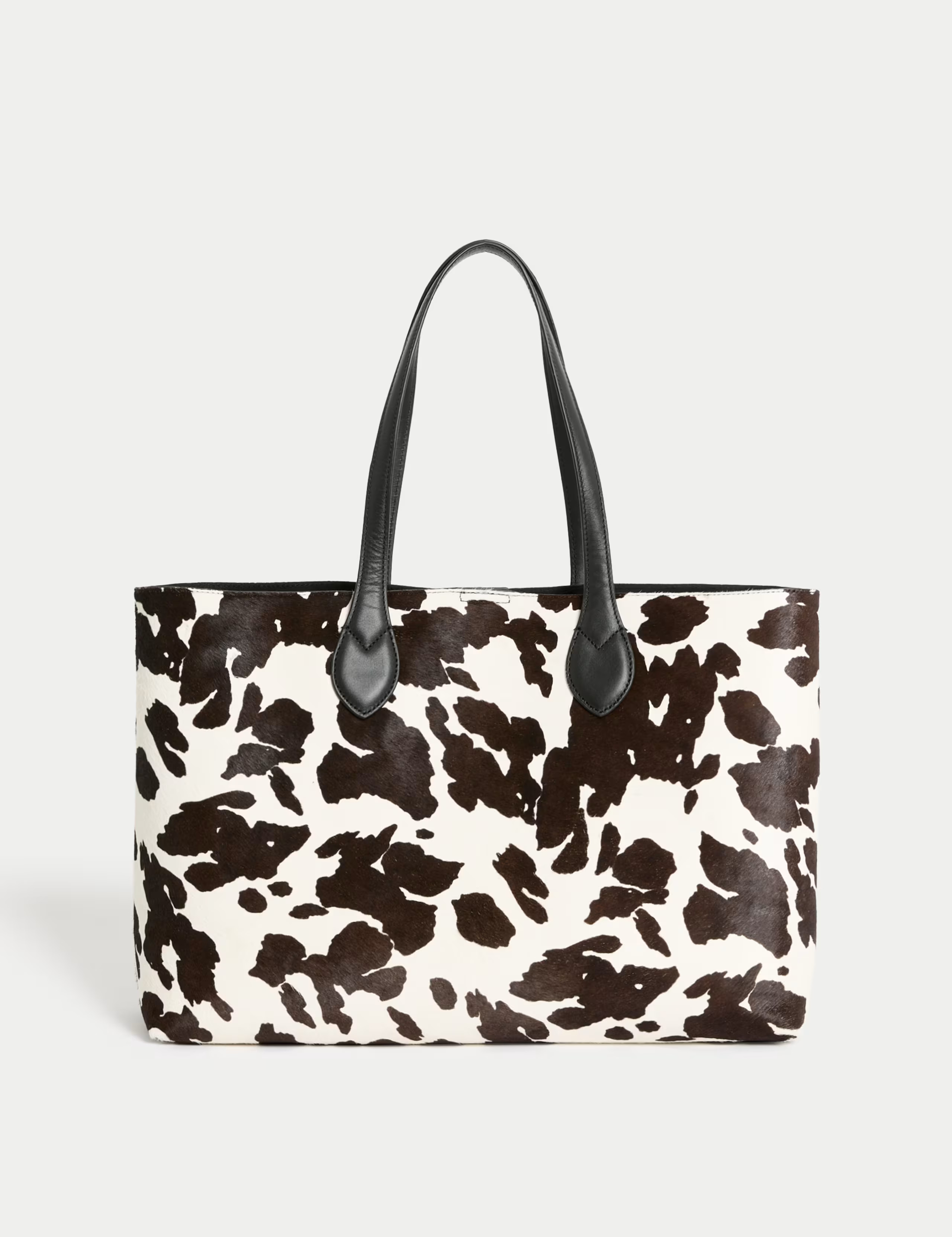Hair On Leather Animal Print Tote Bag | Marks & Spencer (UK)