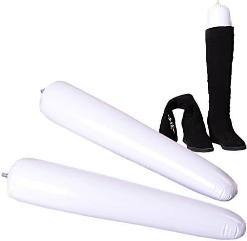 kilofly Inflatable Boot Shapers [Set of 3 Pairs] - Extra Long - 50cm, White | Amazon (US)