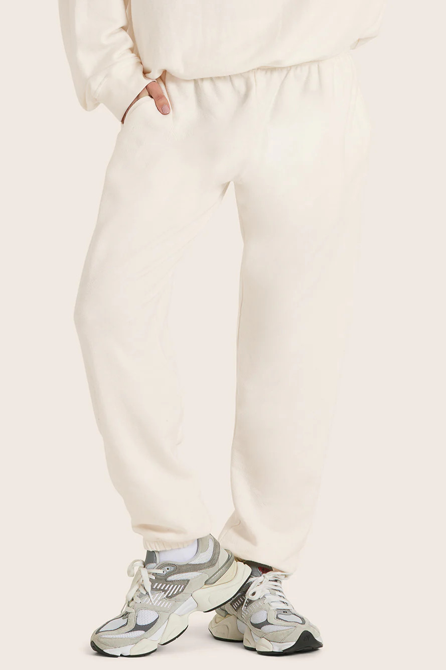 LIGHTWEIGHT SWEATS CLASSIC POCKET SWEATPANTS - BLANC | SET Active