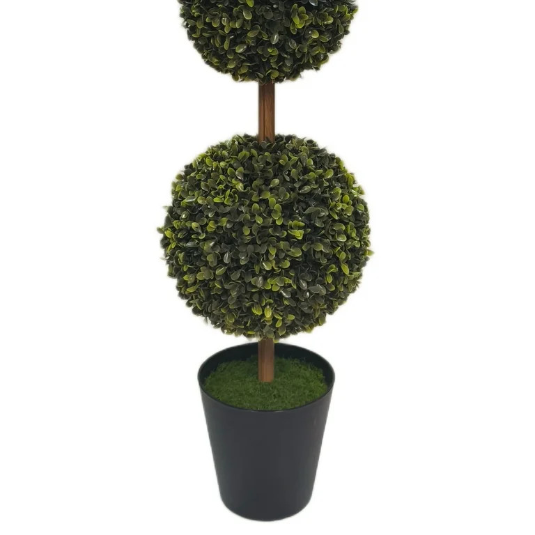 My Texas House 36" Ball Boxwood Topiary | Walmart (US)