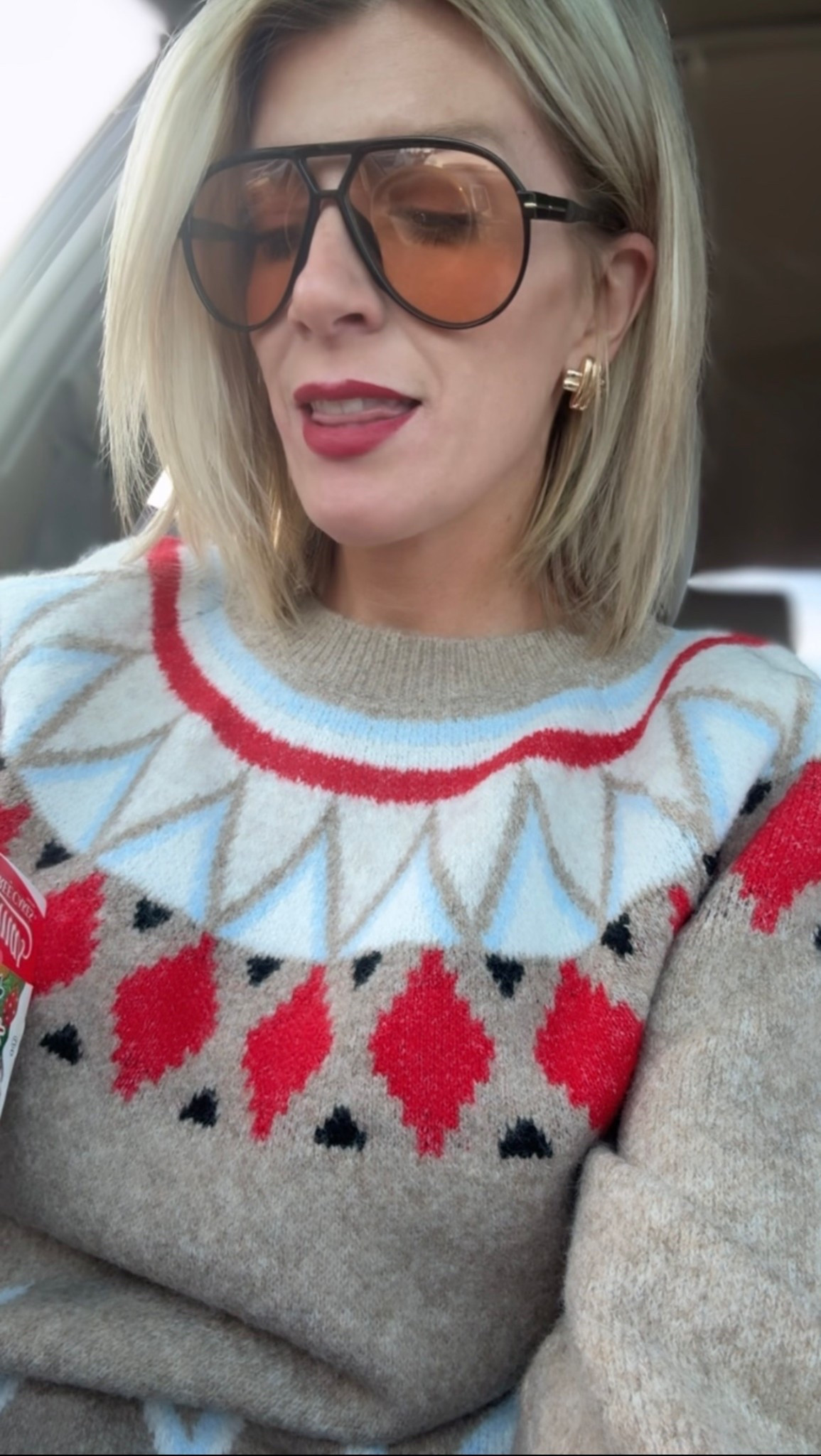 Christmas sweater
Christmas outfit for moms
Casual Christmas outfit
Bohme
Free people

#LTKHoliday #LTKOver40 #LTKootd